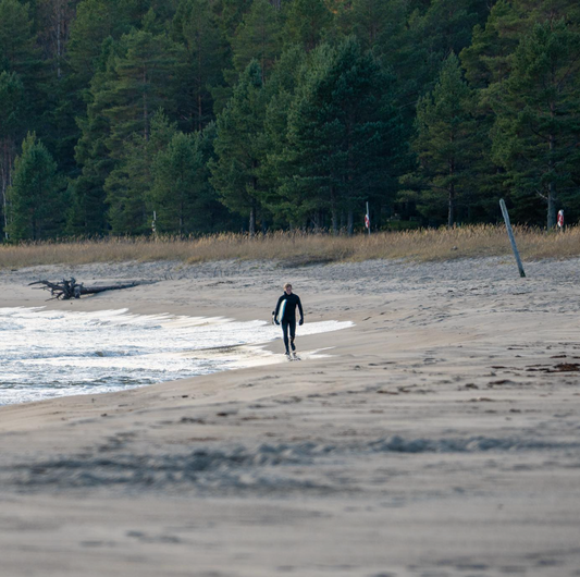 Catching Waves under the Midnight Sun -  Salusand